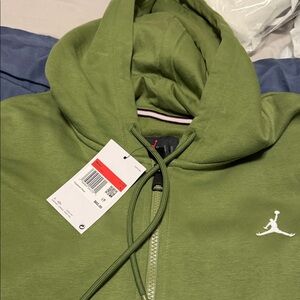 Jordan Olive Green Hoodie Sweatshirt